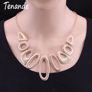 Tenande New Fashion Black Rope Chain Big Statement